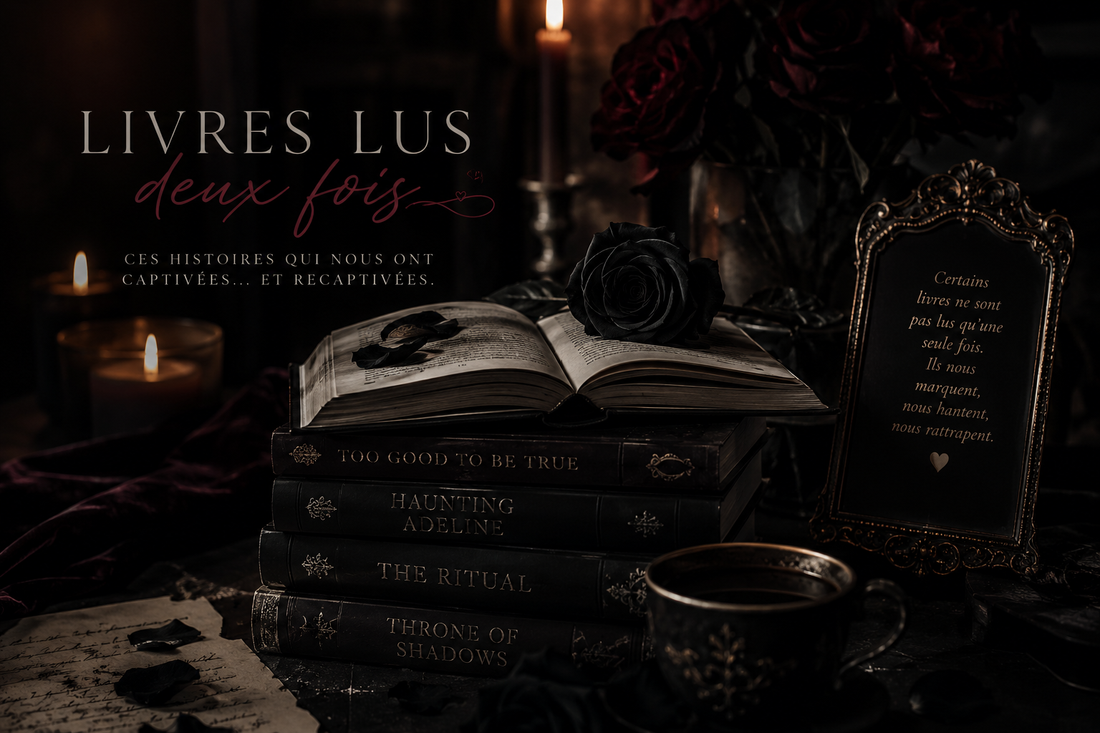 6 dark romances que j'ai déjà relues (et que je relirai encore)